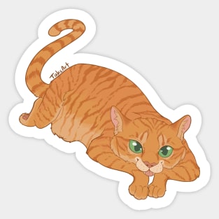 Ginger Kitty Sticker